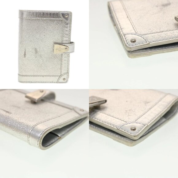 LOUIS VUITTON Agenda Partner Day Planner Cover Suhari Silver R21032 Auth 45096 - Picture 14 of 14